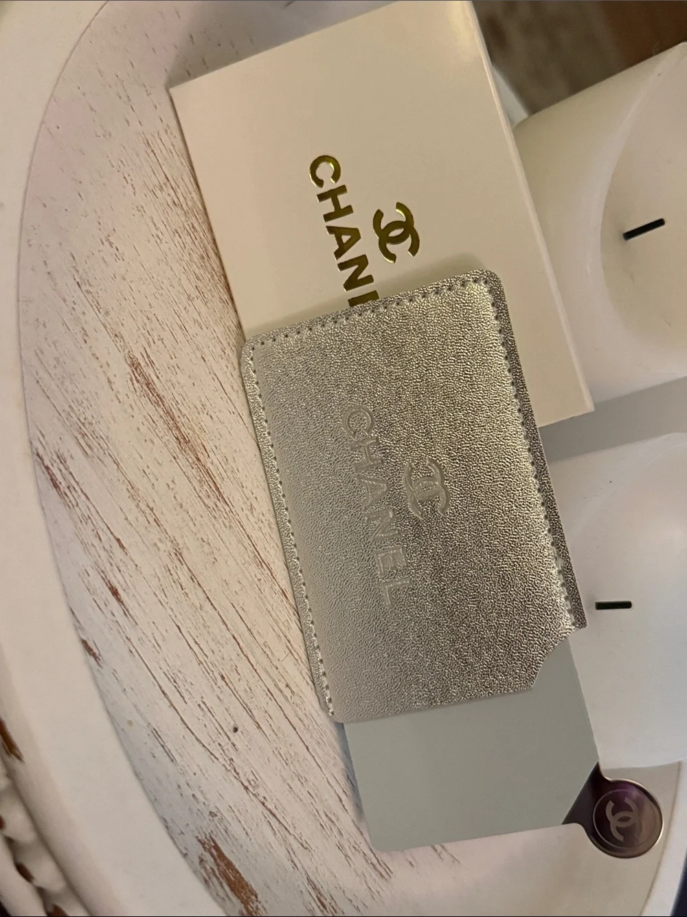 CHANEL-Beauty Card Case & Mirror